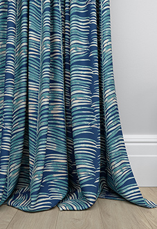 Melody Velvet, Blue Lagoon - Made to Measure Curtains